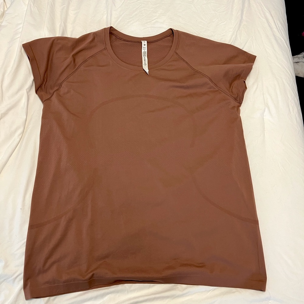 Lululemon Swiftly Tech Short Sleeve Top - Spiced Chai